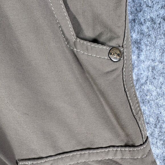 Kuhl Shorts Mens Size 34 Beige Cargo Pockets Outdoor Trail Hike - Picture 3 of 13